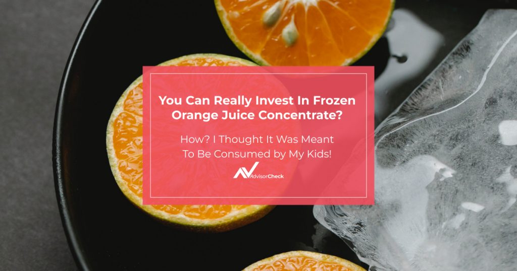 You Can Really Invest In Frozen Orange Juice Concentrate How I Thought It Was Meant To Be Consumed by My Kids!